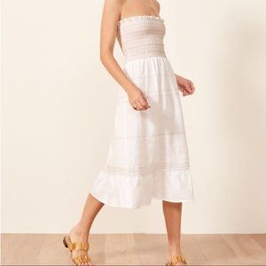 Reformation Bermuda Dress (White)